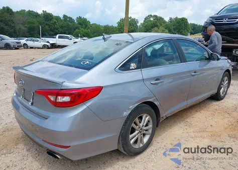 2017 Hyundai Sonata Se из США, поврежденный, VIN 5NPE24AF7HH551728